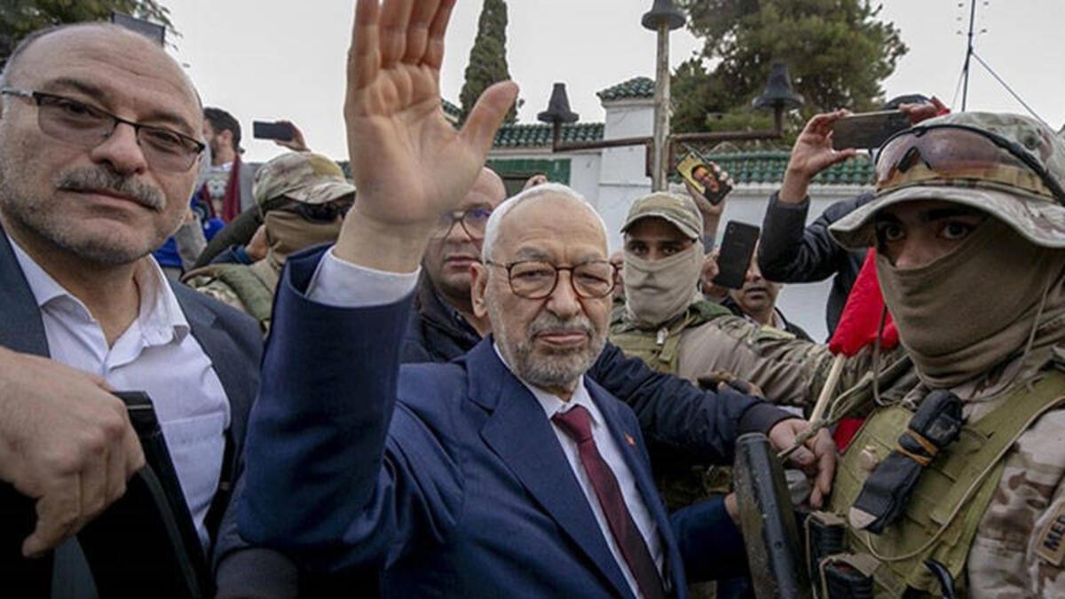 Tunus'ta Ennahda Hareketi başkanı Gannuşi tutuklandı