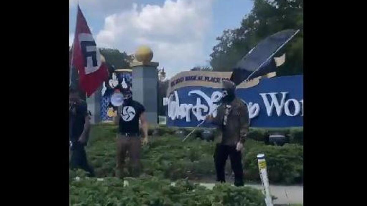 Disney’in varisinden Nazi bayraklarıyla yapılan ırkçı şova reaksiyon