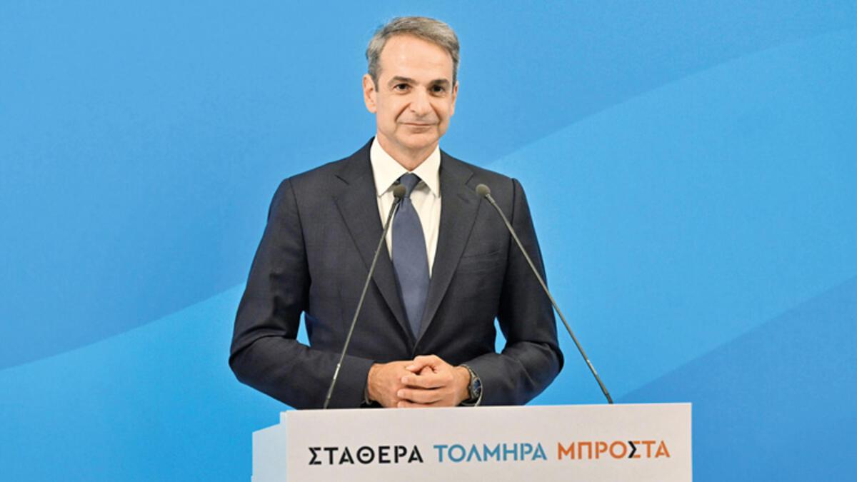 Komşuda Miçotakis tekrar başbakan