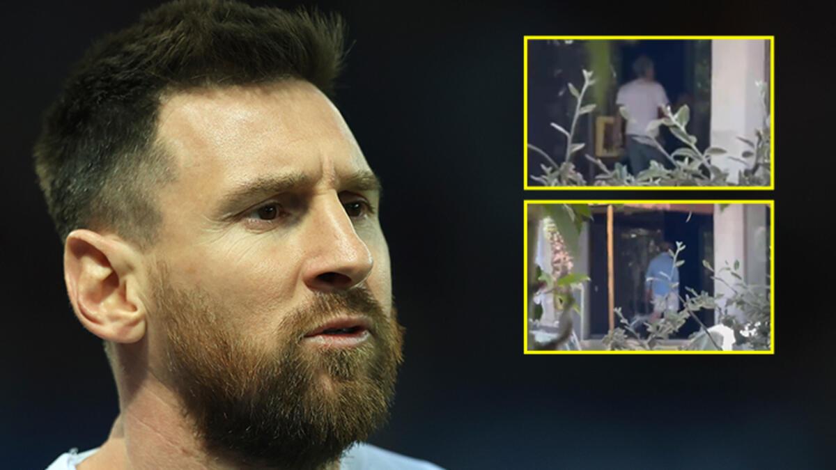 Lionel Messi'nin babası Barcelona ile masada! Jorge Messi ve Joan Laporta'nın saklı görüşmesi basına sızdı.