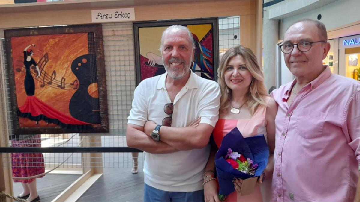 “Müziğin Dili” standının açılışını Fatih Erkoç yaptı