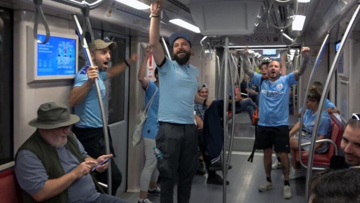 Şampiyonlar Ligi finali için İstanbul'a gelen taraftarlar metro ve otobüslerle stada götürüldü