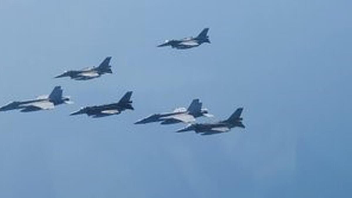 Türk F-16’ları Baltık Denizi’nde tatbikatta misyon aldı