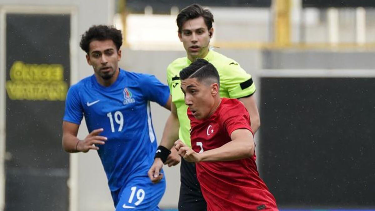 Ümit Ulusal Futbol Kadrosu hazırlık maçında Azerbaycan’ı tek golle mağlup etti