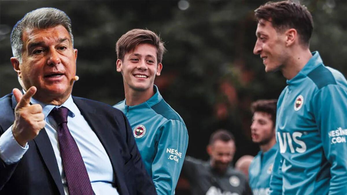 Arda Güler transferinde peş peşe flaş gelişmeler! Mesut Özil'den telefon, Barcelona Lideri Laporta'dan yeni açıklama, Real Madrid'den karşı atılım...