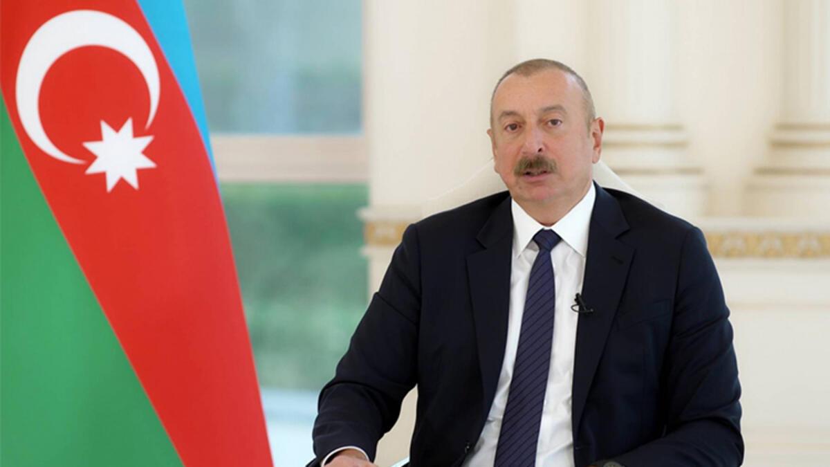 Aliyev barışın koşulunu açıkladı: Ermenistan silahlı güçlerini Karabağ'dan büsbütün çekmeli