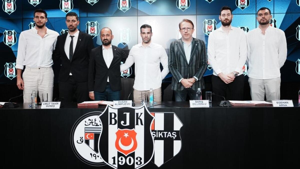 Beşiktaş Erkek Basketbol Grubu, yeni transferlerini tanıttı