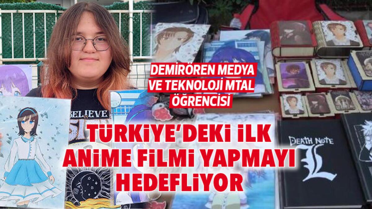 Demirören Medya ve Teknoloji MTAL öğrencisi: Türkiye’deki birinci anime sineması yapmayı hedefliyor