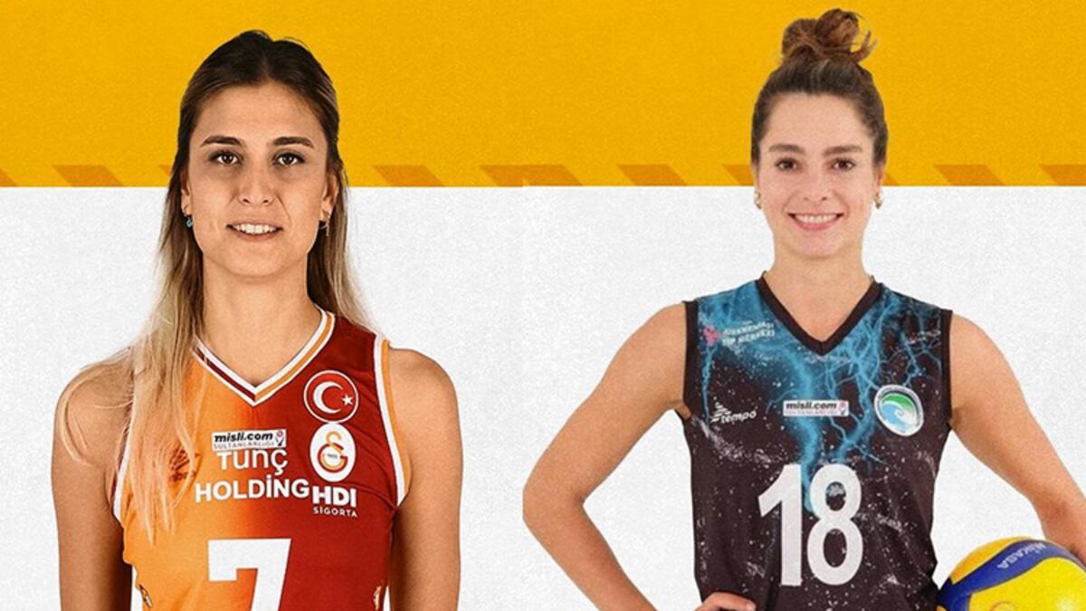 Galatasaray Bayan Voleybol Grubu'ndan 2 yerli transferi