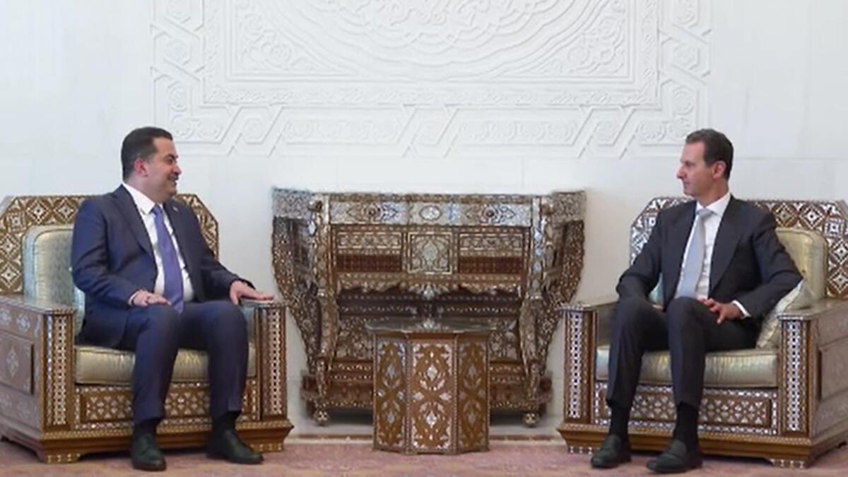 Irak’tan 12 yıl sonra başbakan seviyesinde Suriye’ye birinci ziyaret