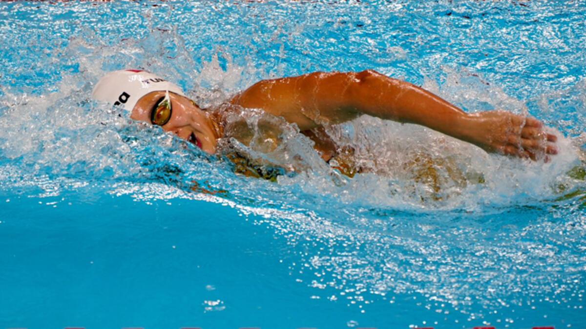 Merve Tuncel, 1500 metre yüzmede üst üste 3’üncü sefer Avrupa şampiyonu