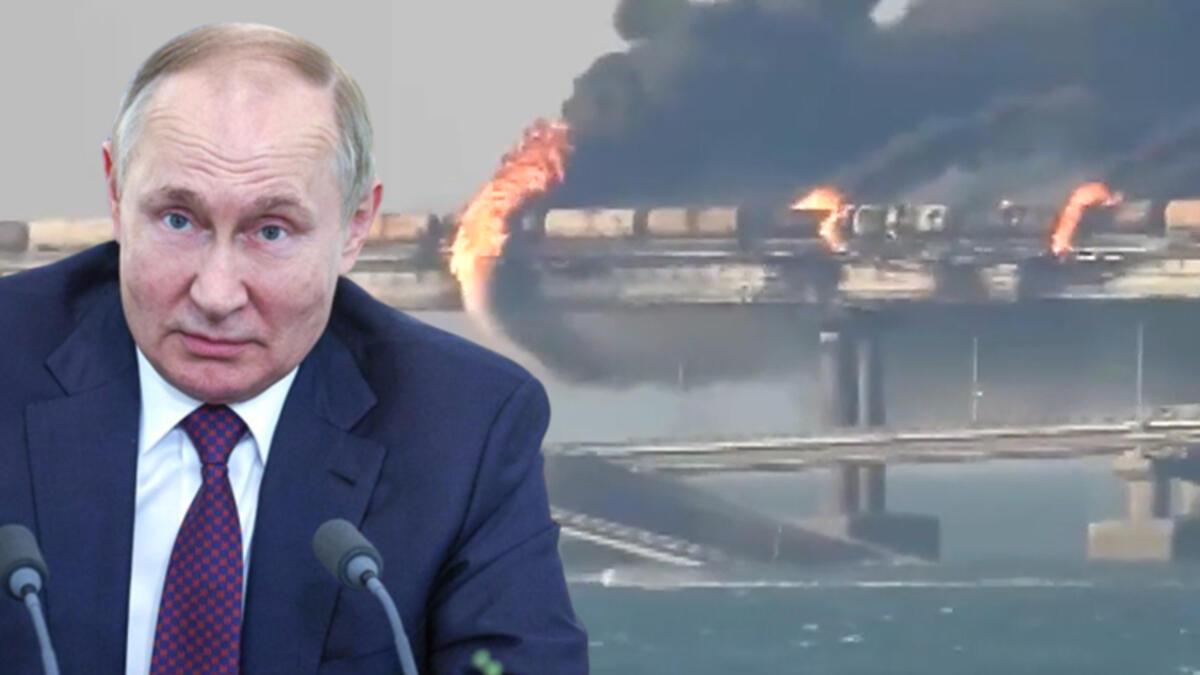 Putin'den Kırım Köprüsü'ne yapılan hücuma ait birinci açıklama