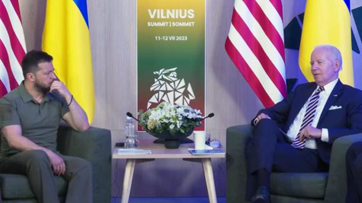 Zelenski, ABD Lideri Biden ile görüştü