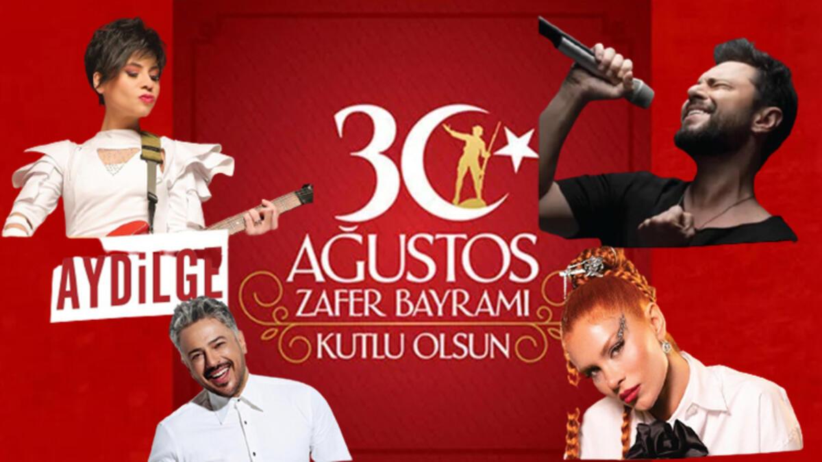 30 Ağustos konser takvimi 2023 İstanbul || İstanbul'da 30 Ağustos kutlamaları nerede yapılıyor, kimin konseri var?