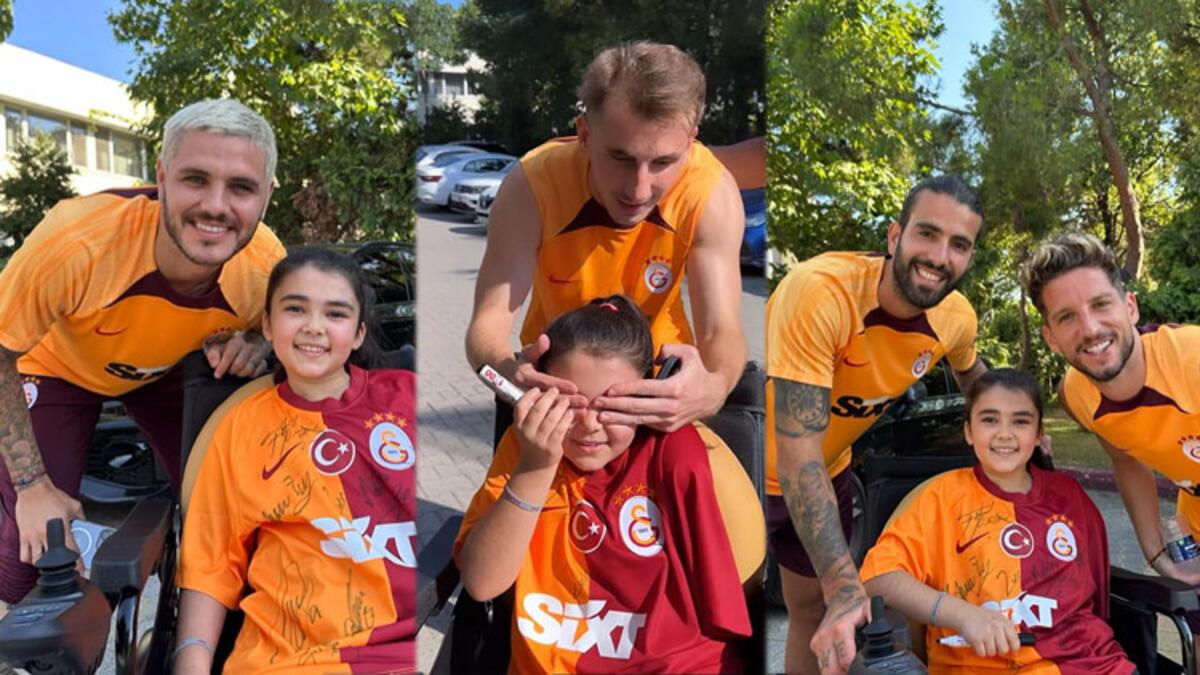 6 Şubat sarsıntısının 90. saat mucizesi Hilal Bilge, Galatasaraylı futbolcularla buluştu! Derya Balta'dan duygusal paylaşım...