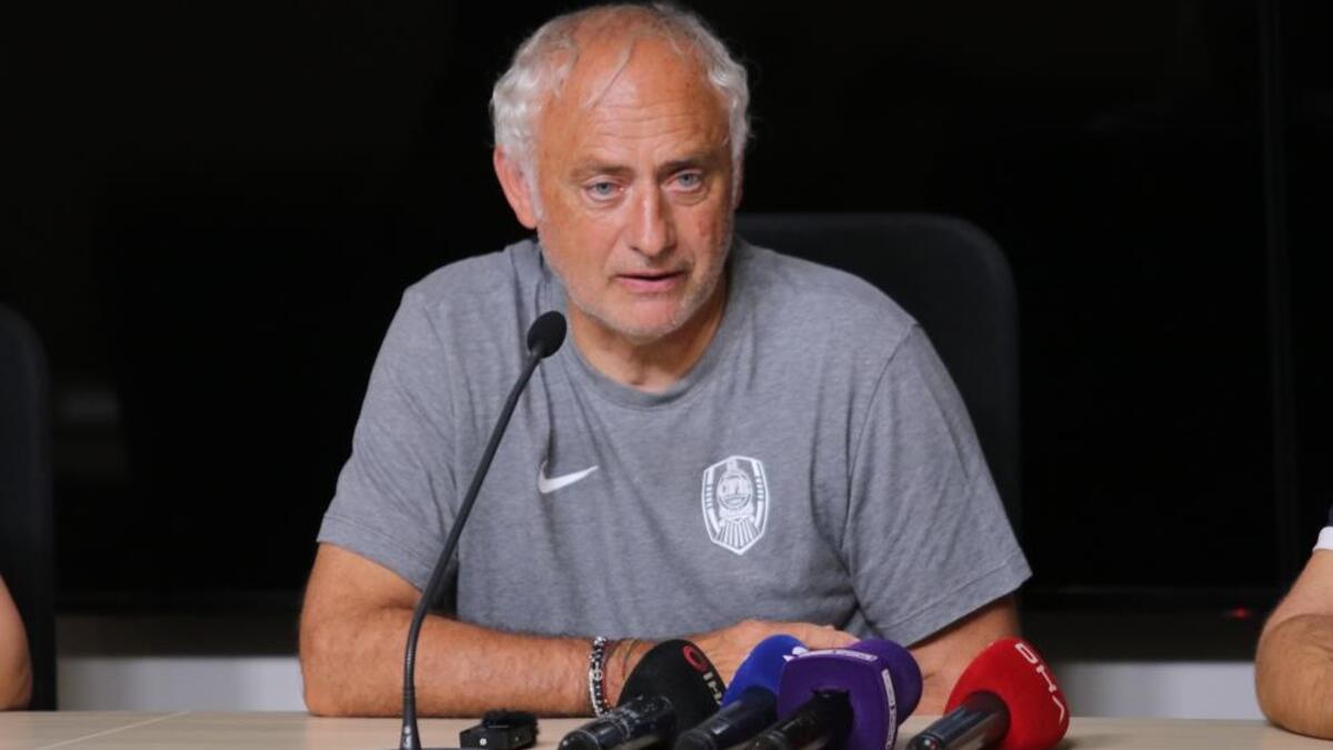 Cluj hocası Mandorlini: Çok sıkıntı bir maç bizi bekliyor