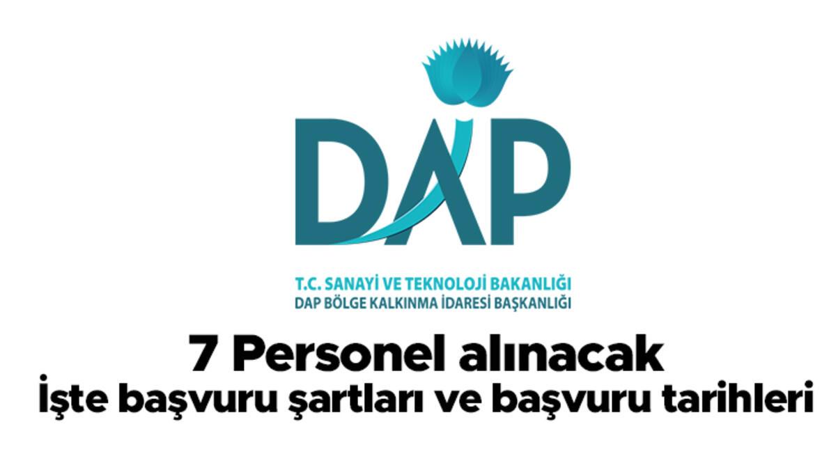 Doğu Anadolu Projesi (DAP) 7 kontratlı işçi alacak... İşte müracaat kaideleri ve ilan ayrıntıları