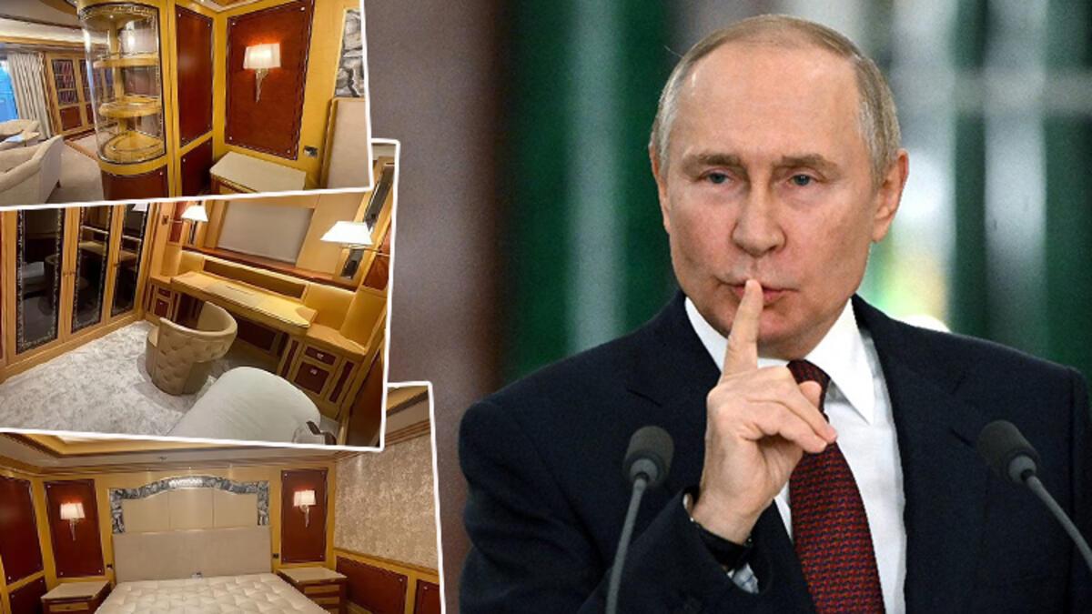 Dünya bu kareleri konuşuyor: Sır üzere saklanıyordu... Putin'in lüks yatının imajları sızdı!