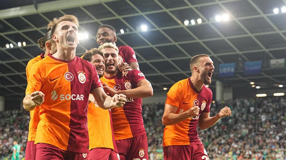 Galatasaray, Olimpija Ljubljana'yı farklı geçip çeşide göz kırptı