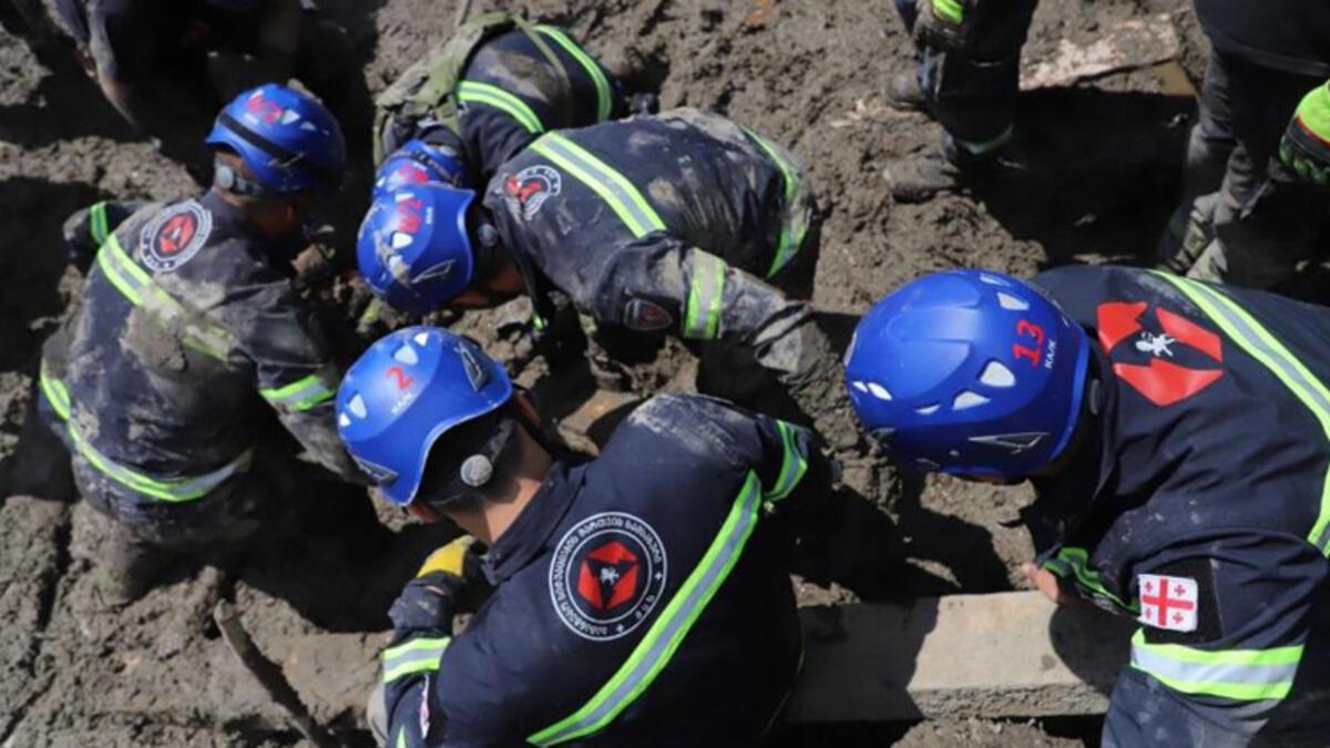 Gürcistan’da toprak kayması: 11 kişi hayatını kaybetti, 25 kişi aranıyor...