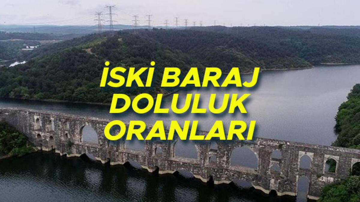 İSKİ BARAJ DOLULUK ORANLARI 14 AĞUSTOS 2023: İstanbul baraj doluluk oranı yüzde kaç?