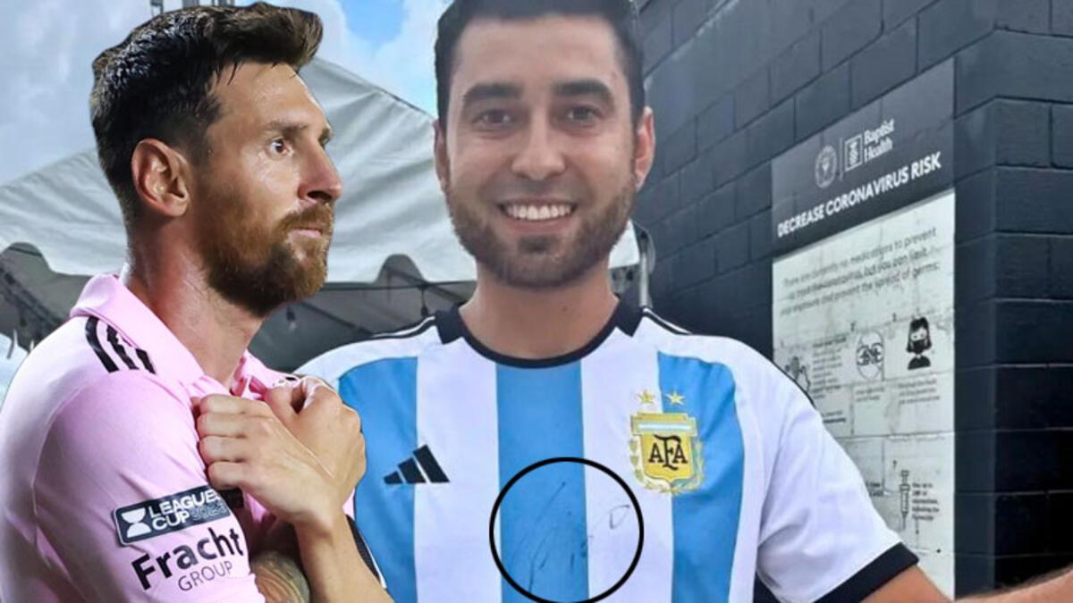 Lionel Messi'den imza aldı, işten kovuldu!