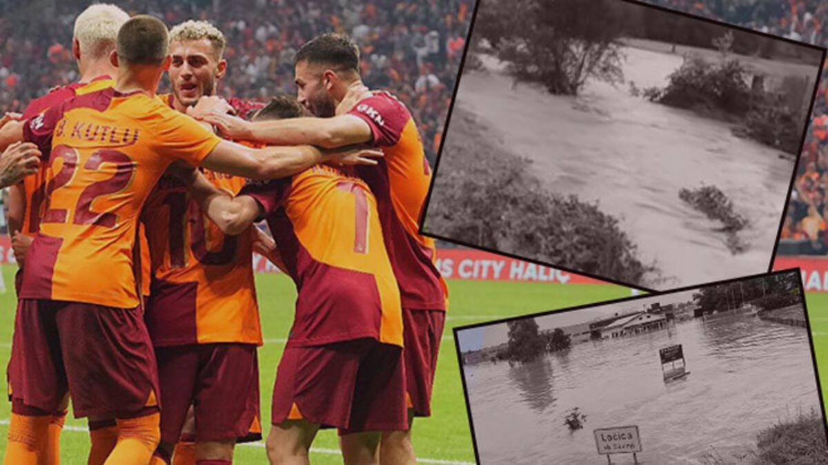 Slovenya'da Galatasaray maçı öncesi sel felaketi! Ligler iptal edildi, Şampiyonlar Ligi elemesi...