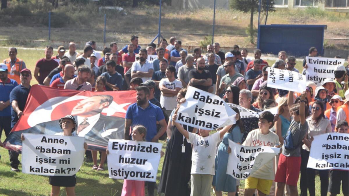 Yeniköy Kemerköy Termik Santral çalışanları: Mukadderatımızla ilgili oburlarının karar vermesine müsaade etmeyeceğiz