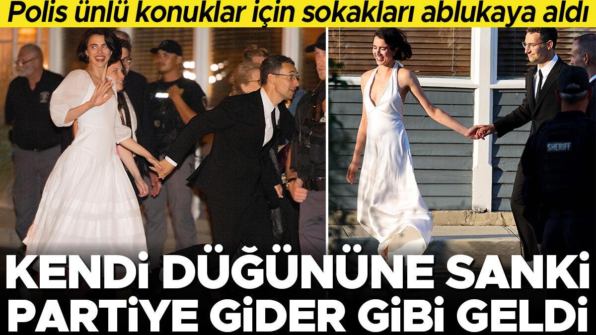 Yıldız oyuncu ve müzisyen sevgilisi evlendi… Polisler sokakları kapattı: Düğünün ünlü konuklarına özel koruma!