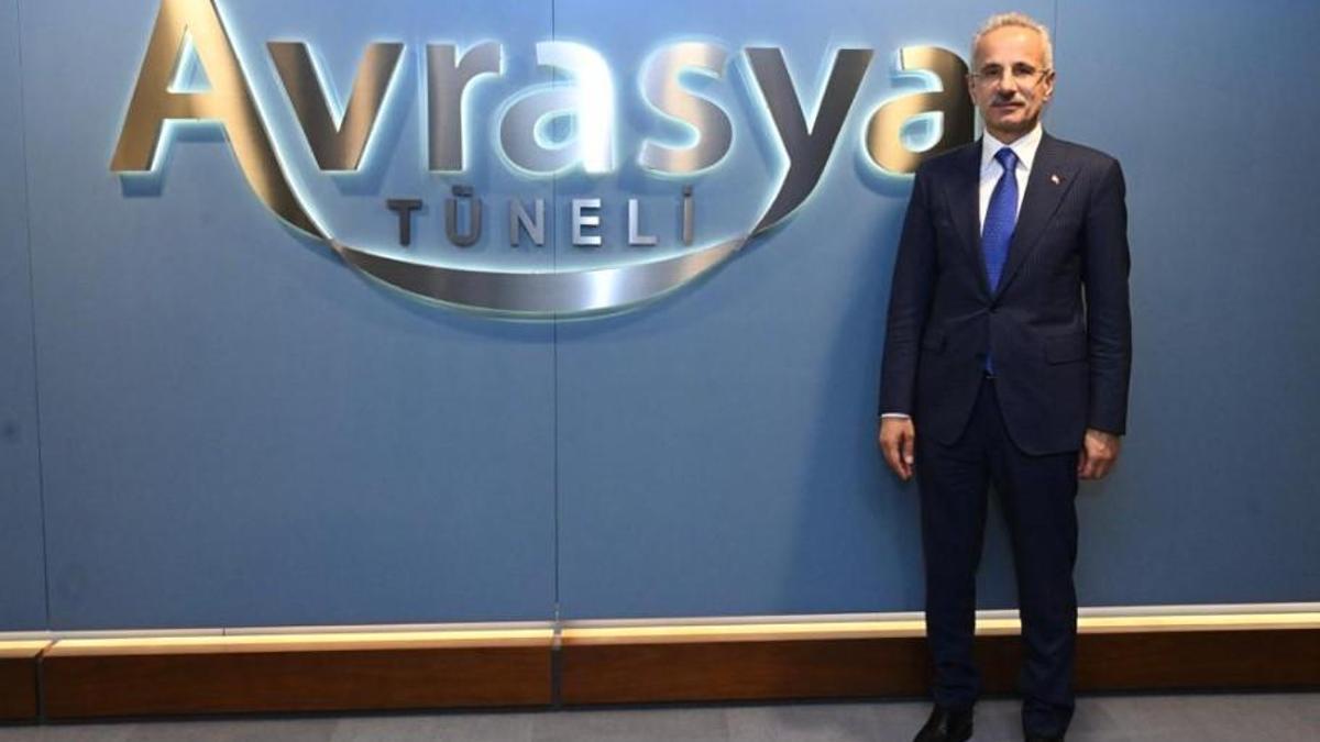 Bakan Uraloğlu'ndan Avrasya Tüneli açıklaması: Günlük geçiş sayıları garantiyi aştı