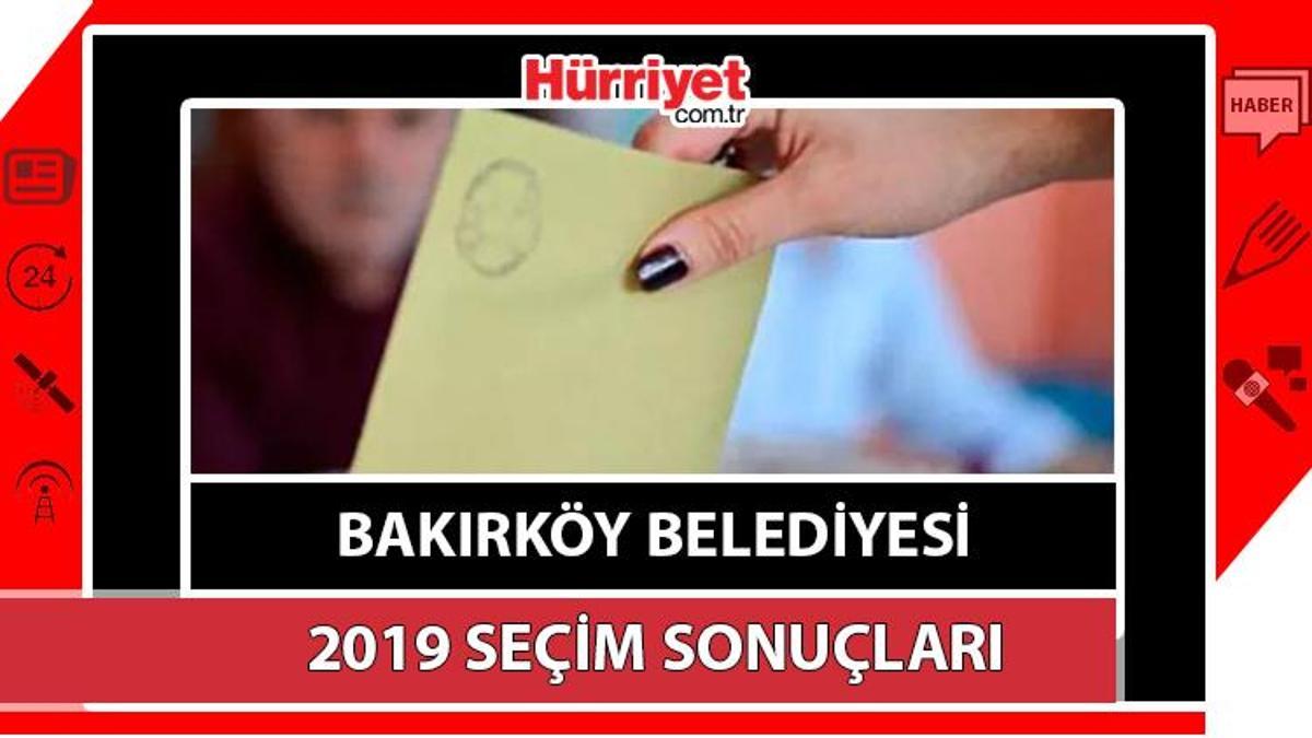 Bakırköy Belediyesi hangi partide? Bakırköy Belediye Lideri kimdir? 2019 Bakırköy lokal seçim sonuçları...