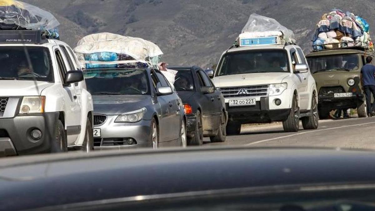 Dağlık Karabağ’dan ayrılanların sayısı 100 bin 617’ye çıktı