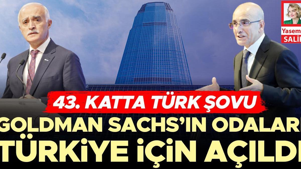Goldman Sachs’ın odaları Türkiye için açıldı