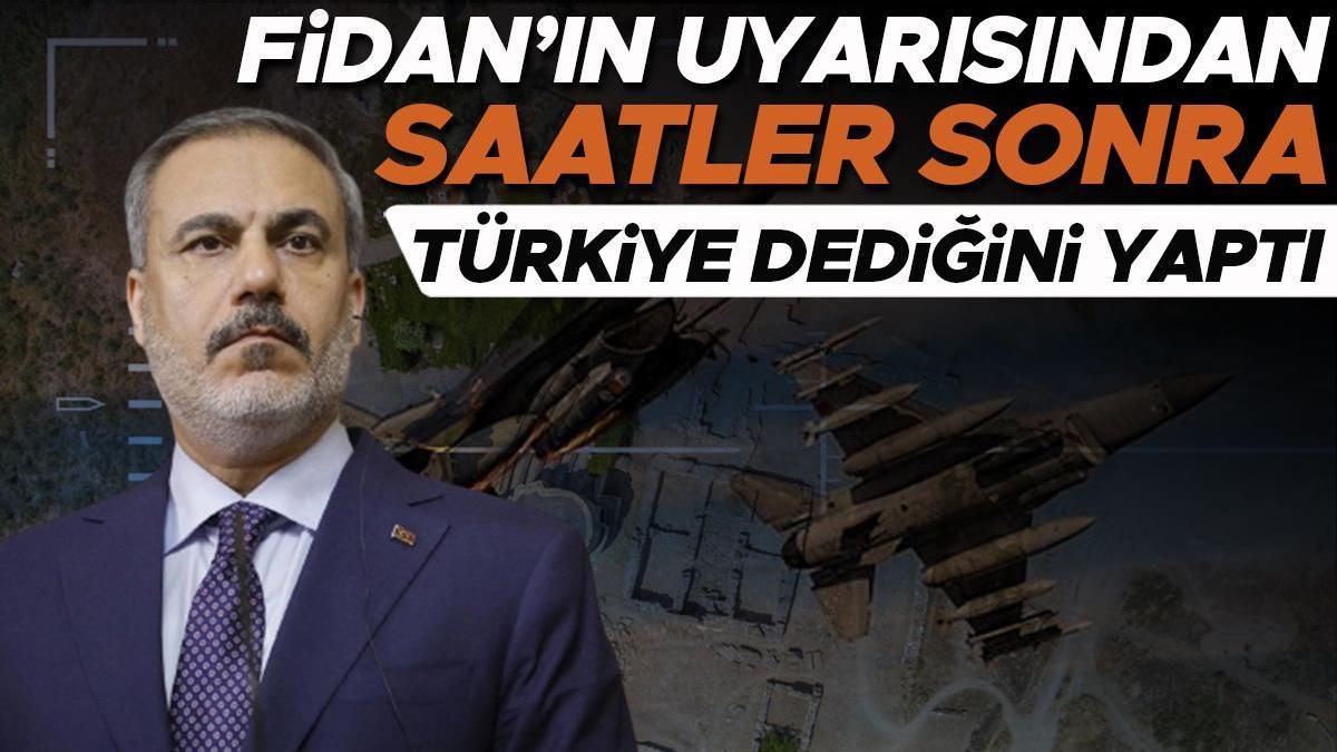Hakan Fidan uyarmıştı... Türkiye dediğini yaptı! Alman gazete dünyaya duyurdu: PKK'nın karargahı vuruldu
