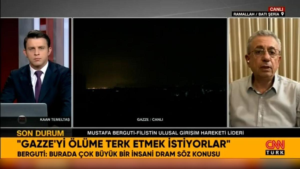 "İsrail'in yaptığı savaş suçu" Berguti'den CNN Türk'e kıymetli açıklamalar...