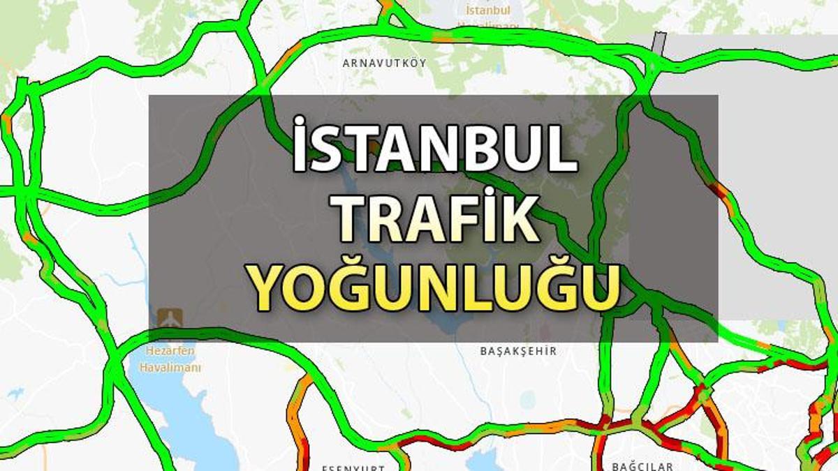 İstanbul trafik yoğunluğu haritası 11 Eylül 2023: İstanbul’da trafik yoğunluğu kaç? İstanbul’da nerelerde trafik var?