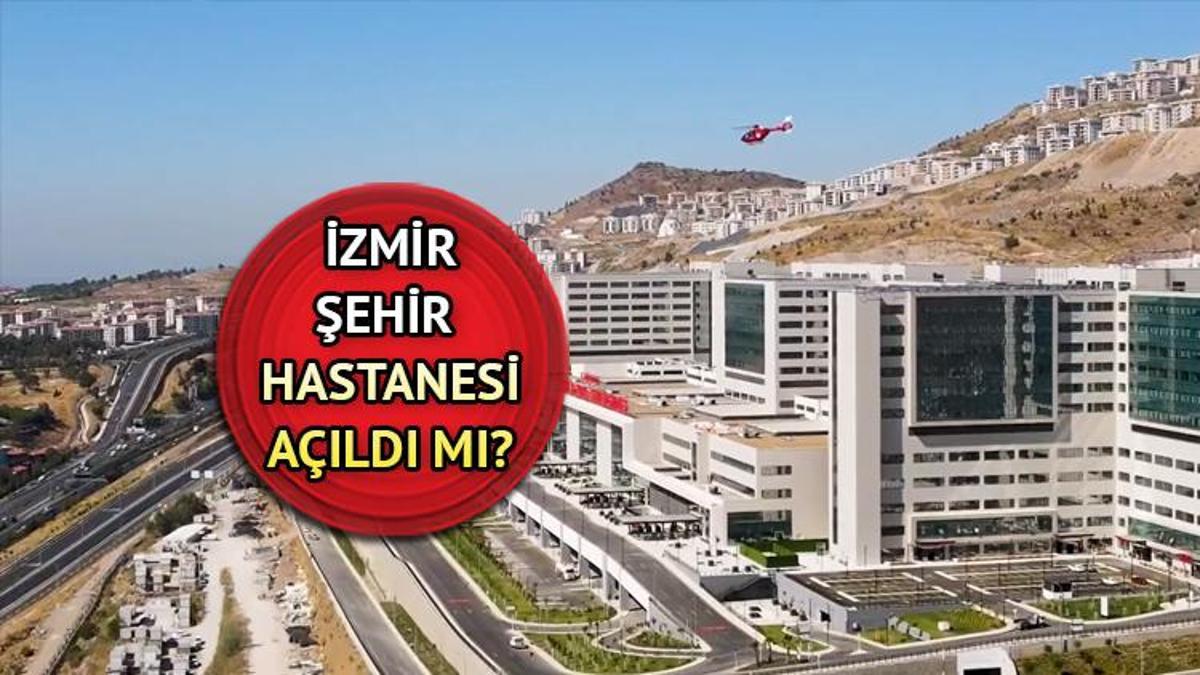 İzmir Kent Hastanesi açıldı mı, randevu alınıyor mu, nerede? Bakan Koca duyurdu!