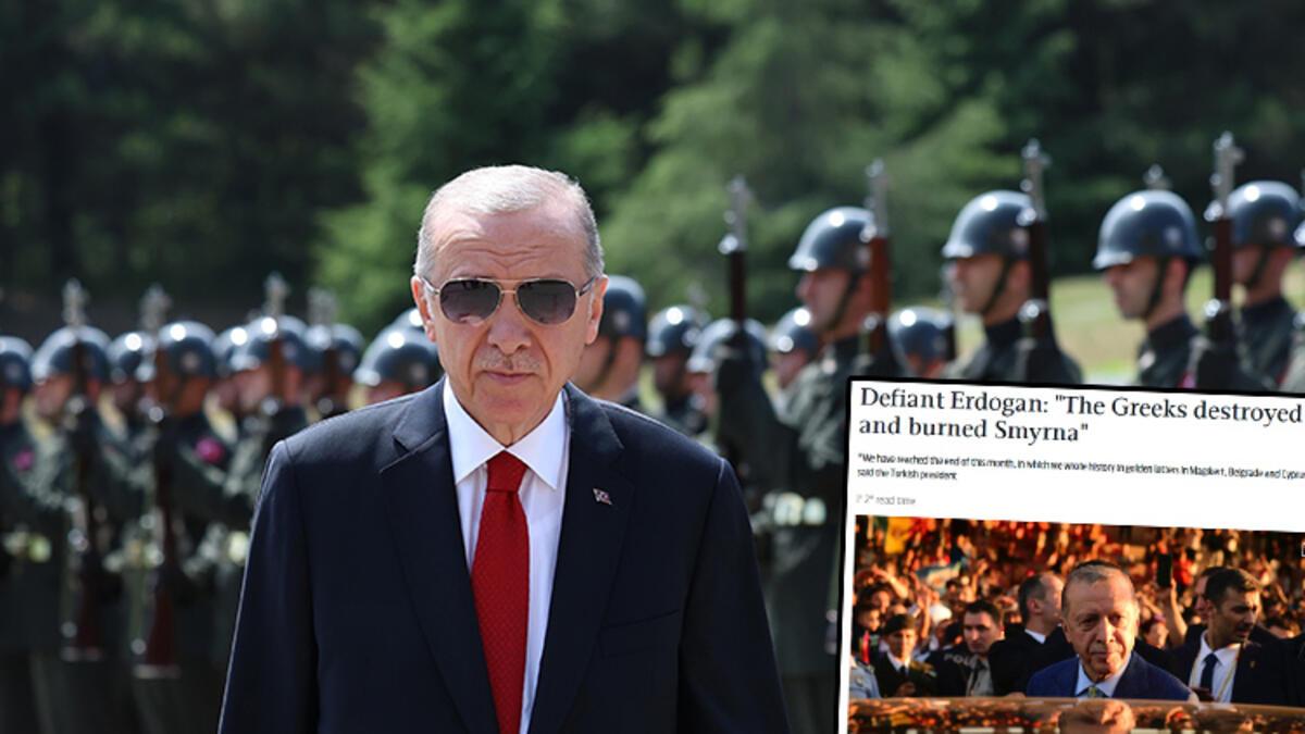 Komşu haddini aştı... Skandal manşet! Yunan basınından Erdoğan provokasyonu