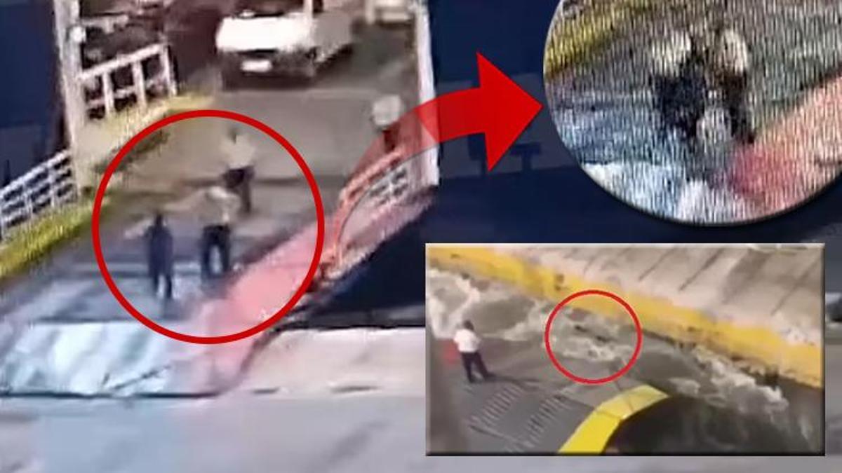Komşuyu ayağa kaldıran imajlar: Geç kalan adamı feribottan aşağı attılar! Toplumsal medyada öfke: Bu bir cinayet...
