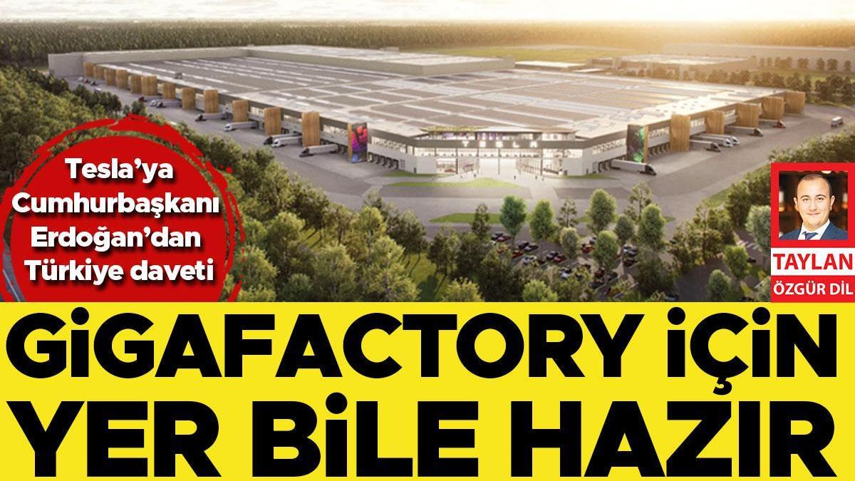 Yedinci fabrikasını açmayı planlayan Tesla’ya Cumhurbaşkanı Erdoğan’dan Türkiye daveti... Fabrikanın yeri bile hazır