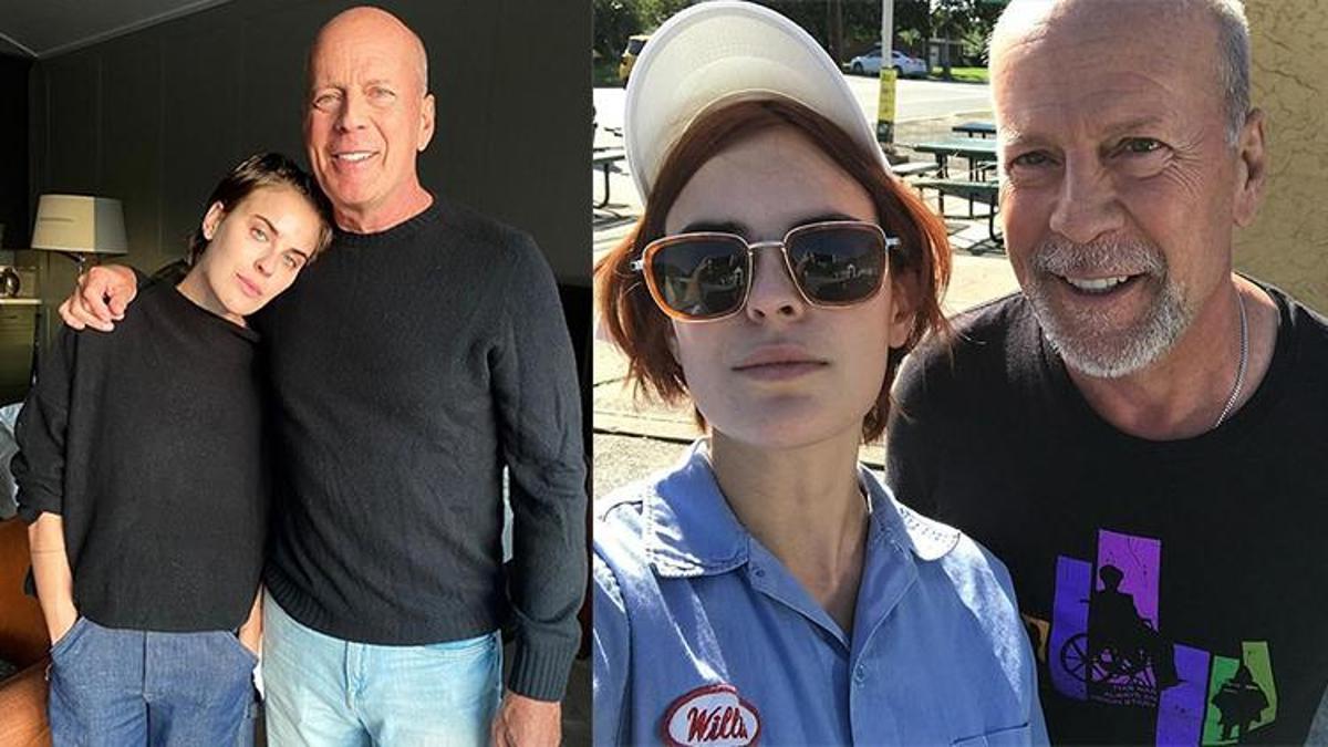 Demansa yakalan Bruce Willis’in kızı son durumunu anlattı: Konuşamasak da beni sevdiğini görebiliyorum