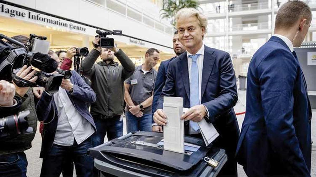 Hollanda’da sandık çıkış anketine nazaran çok sağcı Özgürlük Partisi’nin seçimi kazanması bekleniyor