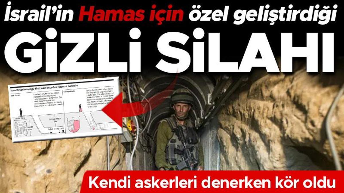 İsrail Hamas için özel olarak geliştirdi: Sünger bombaları! Kendi askerleri denerken kör oldu...
