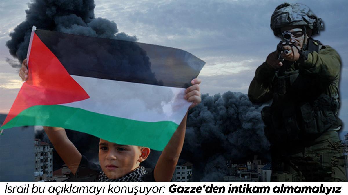 İsrailli eski bakandan Gazze daveti: İntikam aramamalıyız