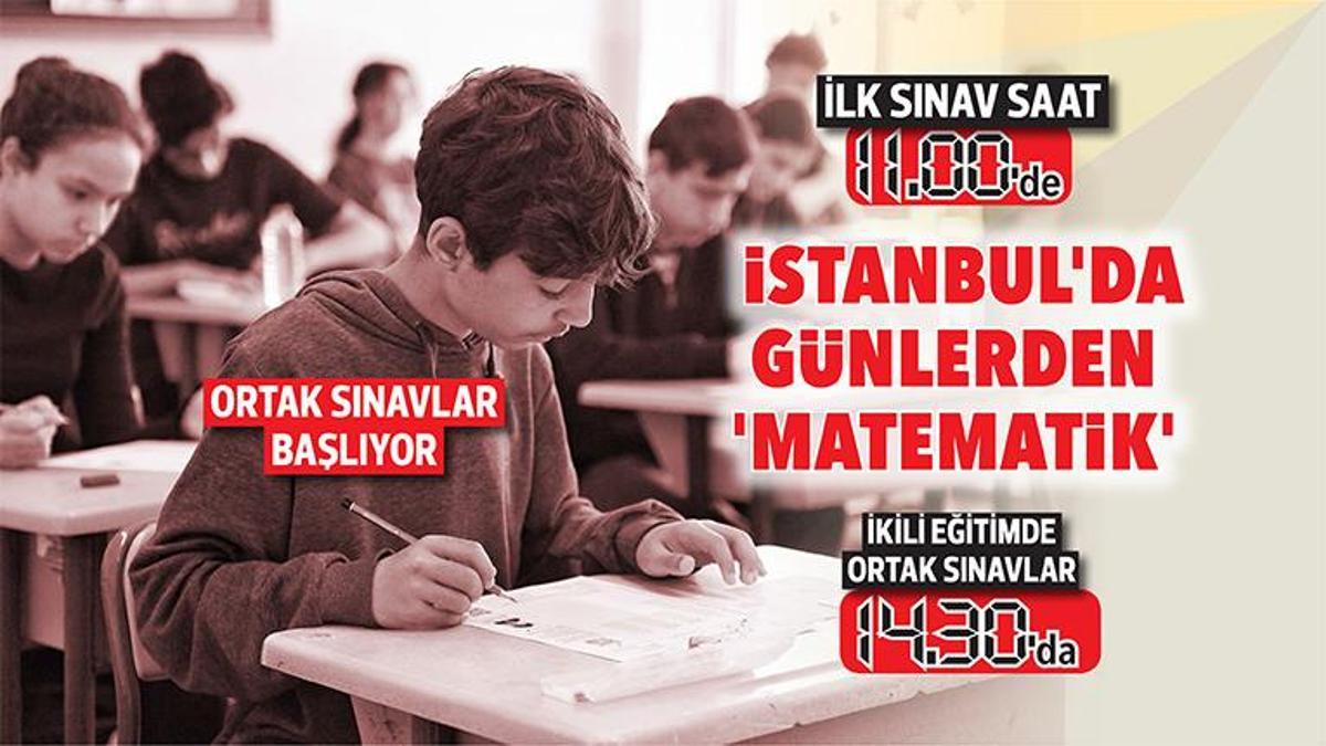 İstanbul'da 7'nci sınıfların 'ortak sınav' günü