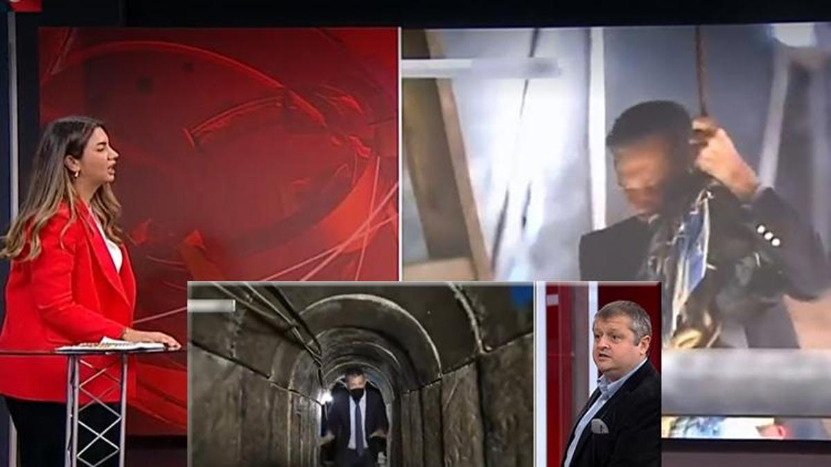 Özel müsaadeyle girdi Hamas'ın tünellerini gösterdi! Dünyanın konuştuğu manzaralar...