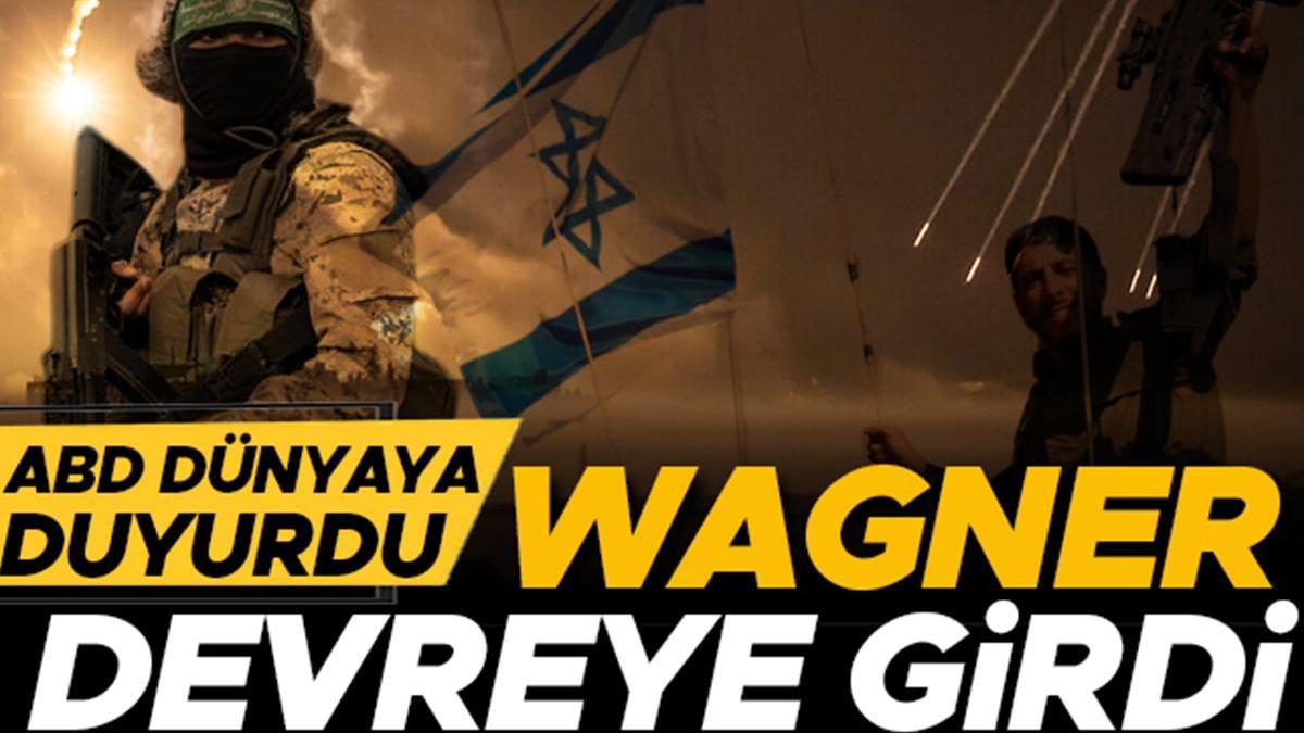 Son dakika haberleri: İsrail-Hamas savaşında son durum: Savaşta ikinci cephe alarmı... Wagner devreye girdi! ABD drone'ları Gazze üzerinde