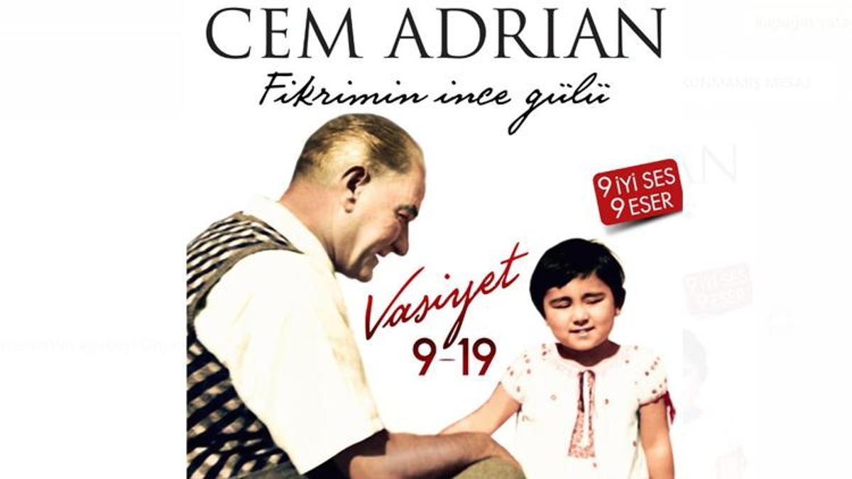 ‘’Vasiyet 9-19’’ albümünün birinci müziği Cem Adrian’dan geldi